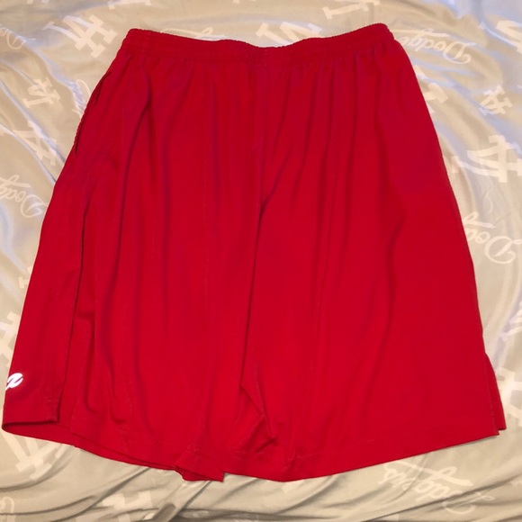 🔥Brand New Red Shorts🔥 (🏀 length)men’s large - Picture 5 of 5